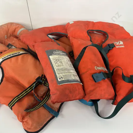 Assorted Hutchwilco Life Jackets x3